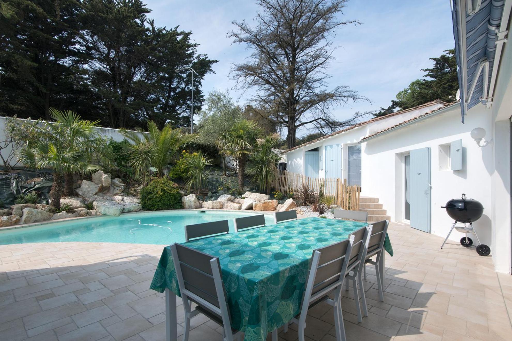 Le Bois-Plage-en-Ré Tres Belle Villa Avec Piscine מראה חיצוני תמונה